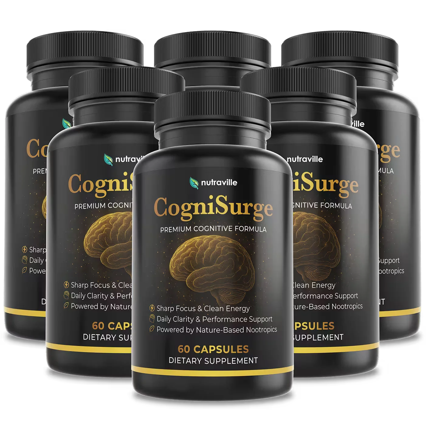 CogniSurge six bottle package option